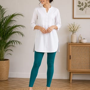 reliance-green-color-ankle-fit-leggings