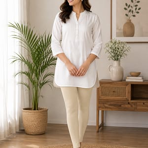 sandal-brown-color-ankle-leggings