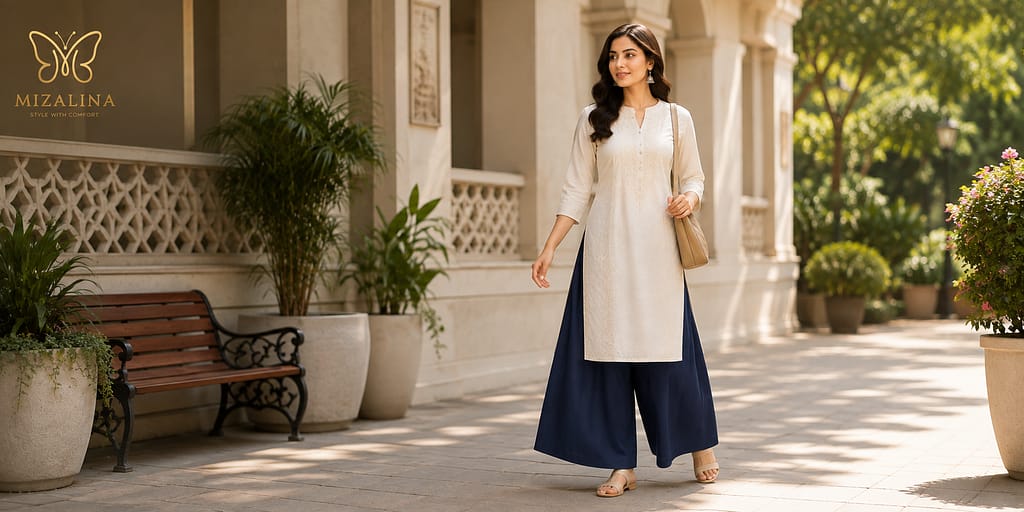 What to Wear with Palazzo Pants: 7 Kurti Pairing Ideas