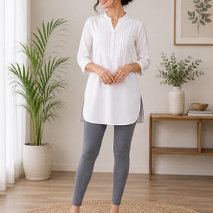 steel-grey-color-ankle-fit-leggings